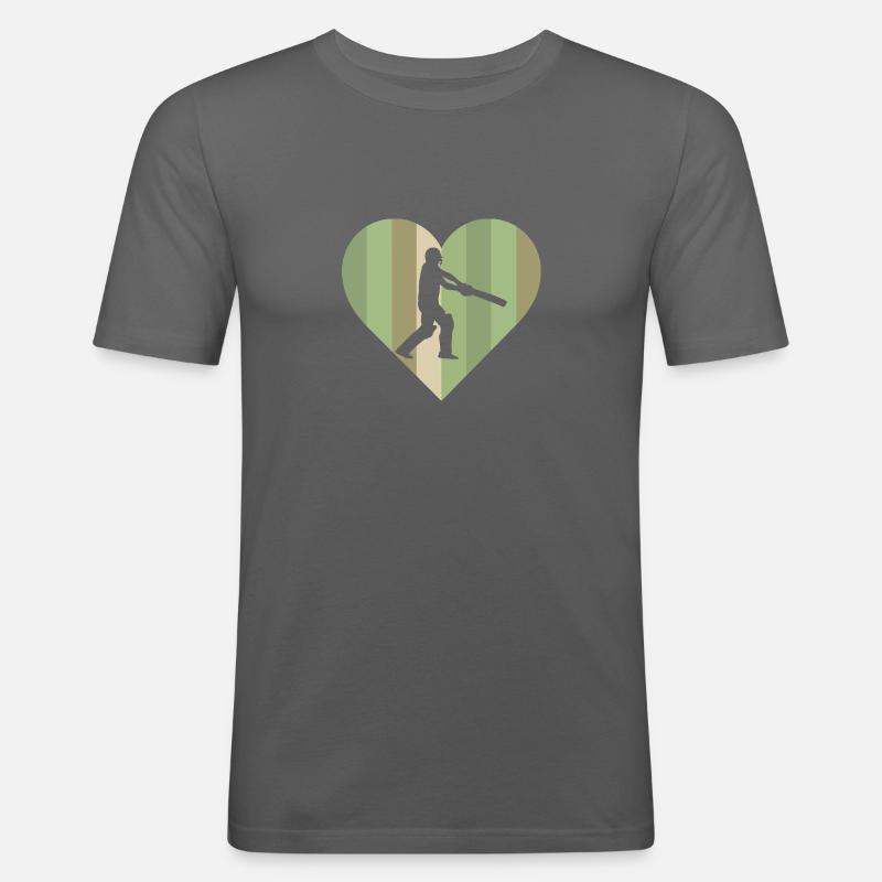 Pitcher Werfen Pitcher - Männer Slim Fit T-Shirt - Graphite