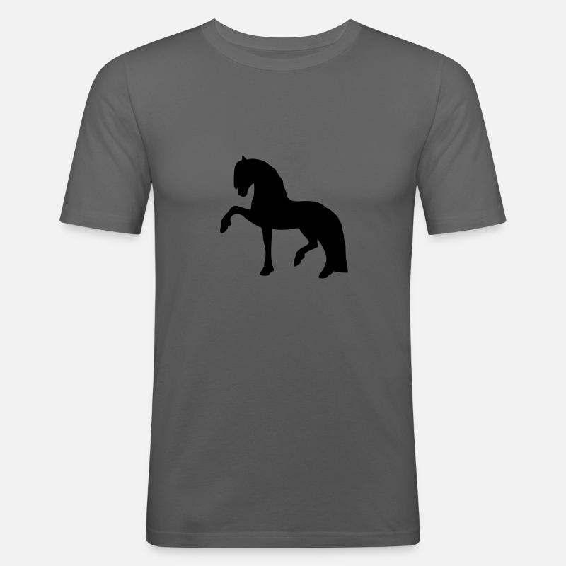 Spanischer Schritt - Männer Slim Fit T-Shirt - Graphite