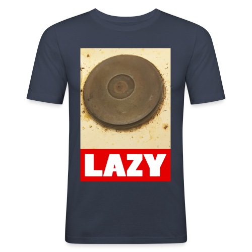 Lazy - Miesten tyköistuva t-paita