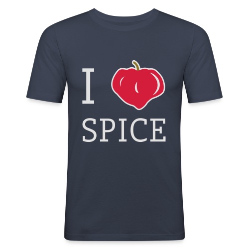 i_love_spice-eps - Miesten tyköistuva t-paita