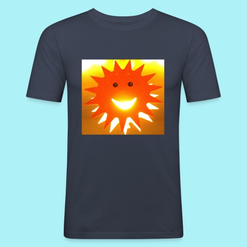 Soleil Souriant - T-shirt près du corps Homme