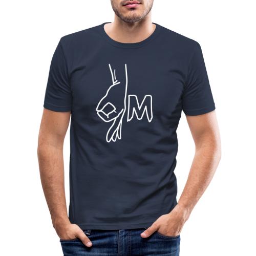 Om Alles Ok - Männer Slim Fit T-Shirt