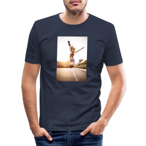 NAGA HORNBILL - Men's Slim Fit T-Shirt