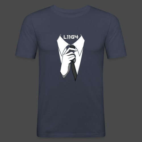 Herrasmiesten Liiga (L11G4) Fan T-Shirt - Miesten tyköistuva t-paita