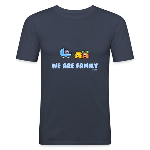 We Are Family - Boy - Männer Slim Fit T-Shirt