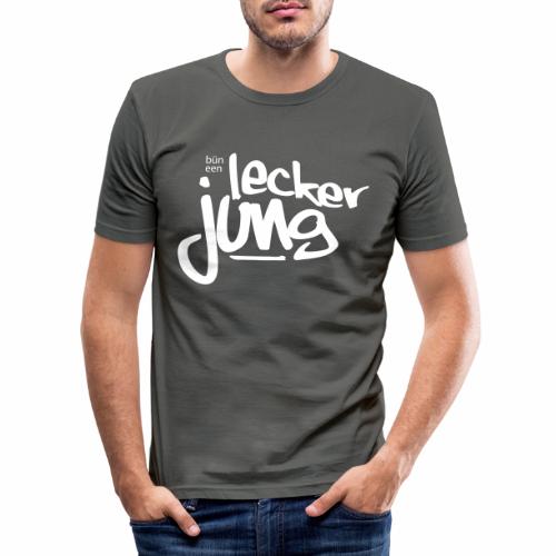 Lecker Jung - Männer Slim Fit T-Shirt