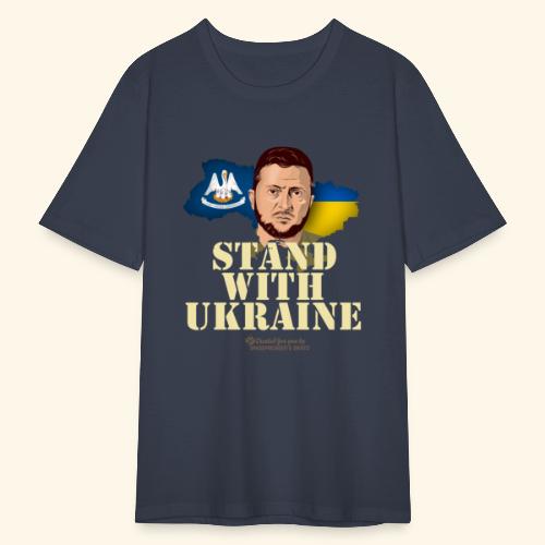 Ukraine Lousiana Selenskyj - Männer Slim Fit T-Shirt
