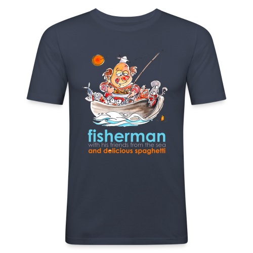 Fisherman - Maglietta aderente da uomo