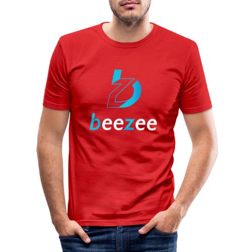 Beezee gradient Negative - Men's Slim Fit T-Shirt