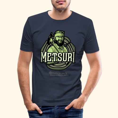 Metsuri Suomi Holzfäller aus Finnland - Männer Slim Fit T-Shirt