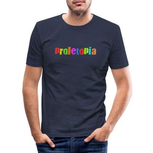 PROLETOPIA - Männer Slim Fit T-Shirt