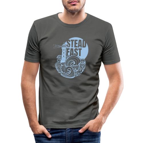 Steadfast - light blue - Men's Slim Fit T-Shirt