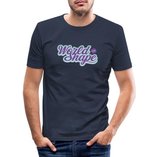 World of Shape logo - Slim Fit T-shirt herr