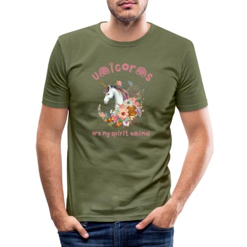 unicorns - Slim Fit T-skjorte for menn
