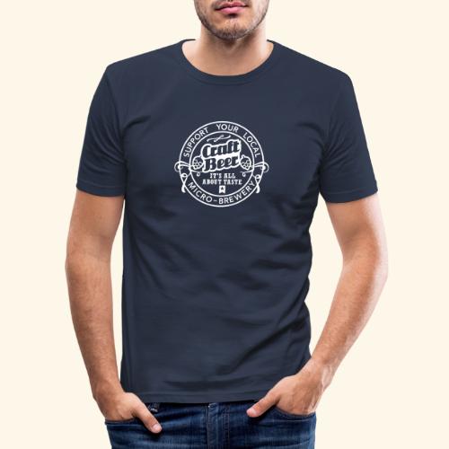 Craft Beer, Original - Männer Slim Fit T-Shirt