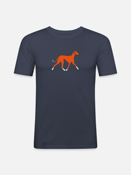 Azawakh - Men's Slim Fit T-Shirt - navy