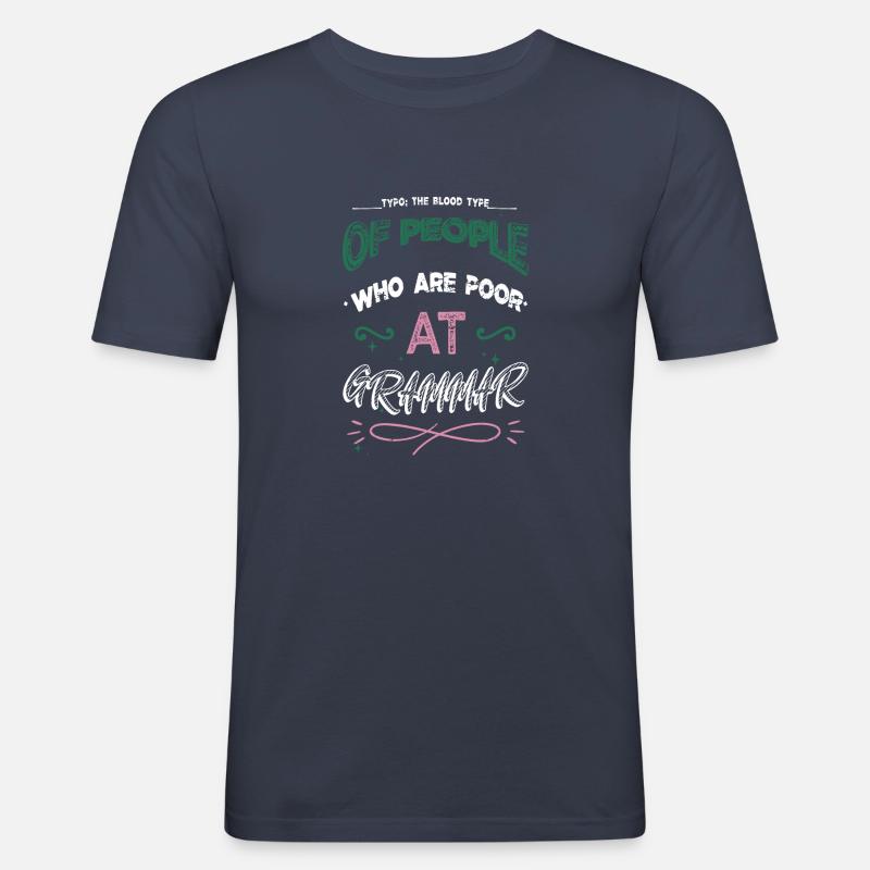 Storytelling Techniques Creative Writing - Men's Slim Fit T-Shirt - navy