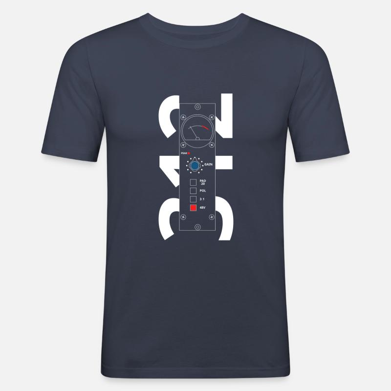API 312 v1 - Männer Slim Fit T-Shirt - Navy