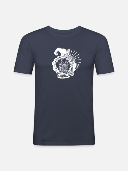 Magic Orb - Men's Slim Fit T-Shirt - navy