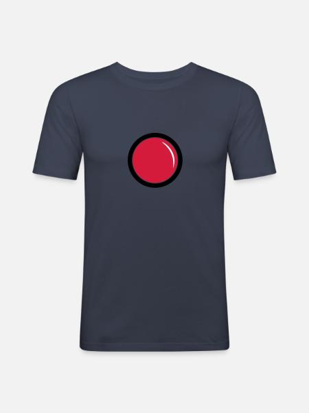Buzzer - Männer Slim Fit T-Shirt - Navy