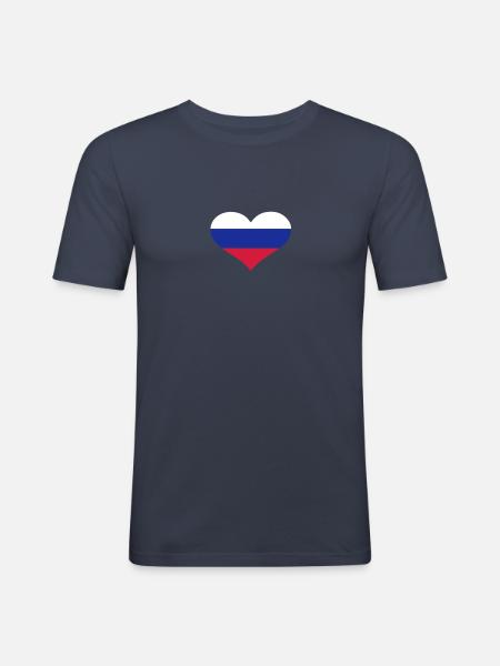 Slowenien - Männer Slim Fit T-Shirt - Navy