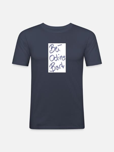 Odin - Männer Slim Fit T-Shirt - Navy