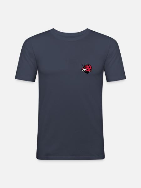 ladybugs - Men's Slim Fit T-Shirt -