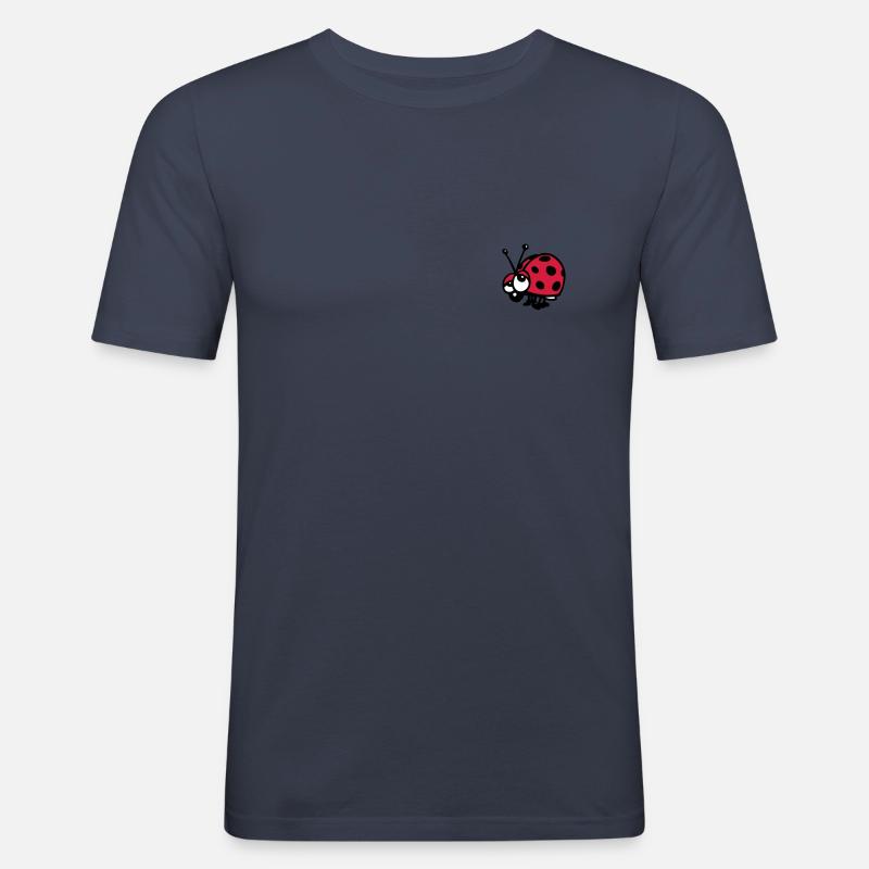 Marienkäfer - Männer Slim Fit T-Shirt - undefined