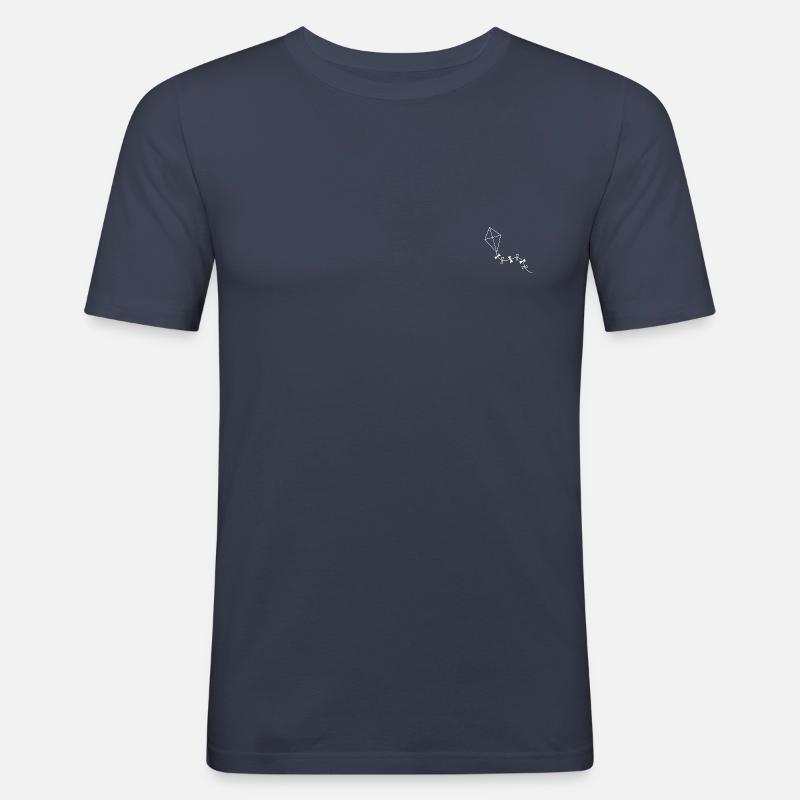 Drachen - Männer Slim Fit T-Shirt - Navy