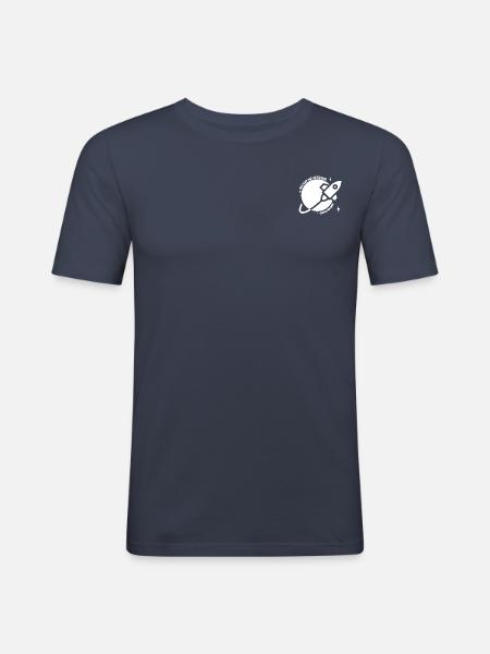 100 Day Challenger - Men's Slim Fit T-Shirt - navy