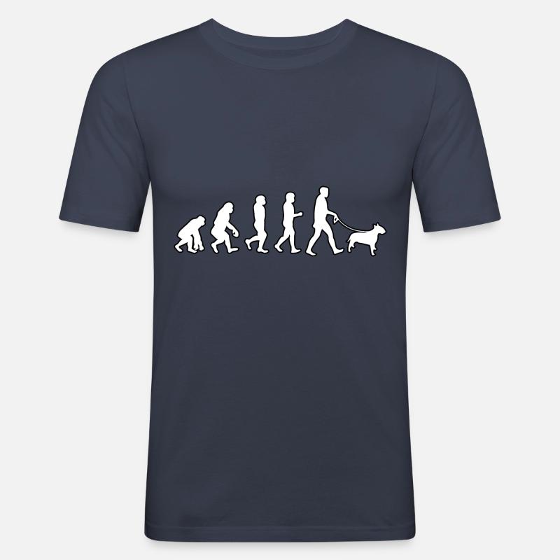 EVOLUTION Labrador - T-shirt près du corps Homme - bleu marine
