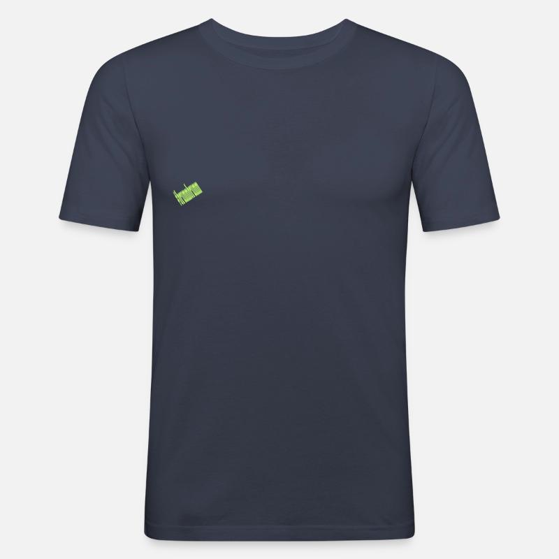 brummbrumm - Männer Slim Fit T-Shirt - Navy