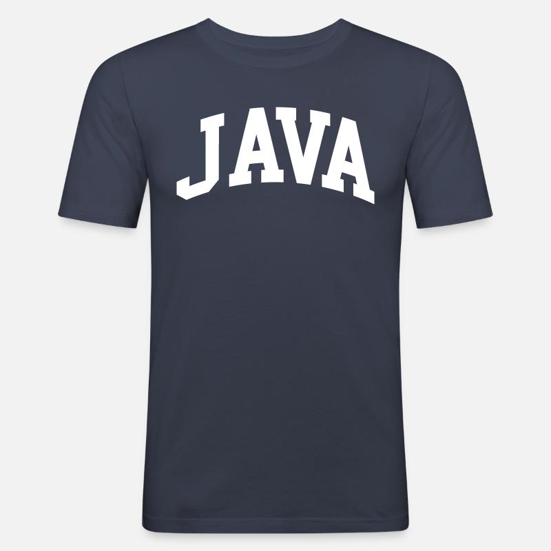 Java - Men's Slim Fit T-Shirt - navy
