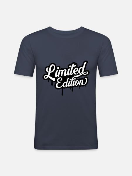 Limited Edition - Men's Slim Fit T-Shirt - navy