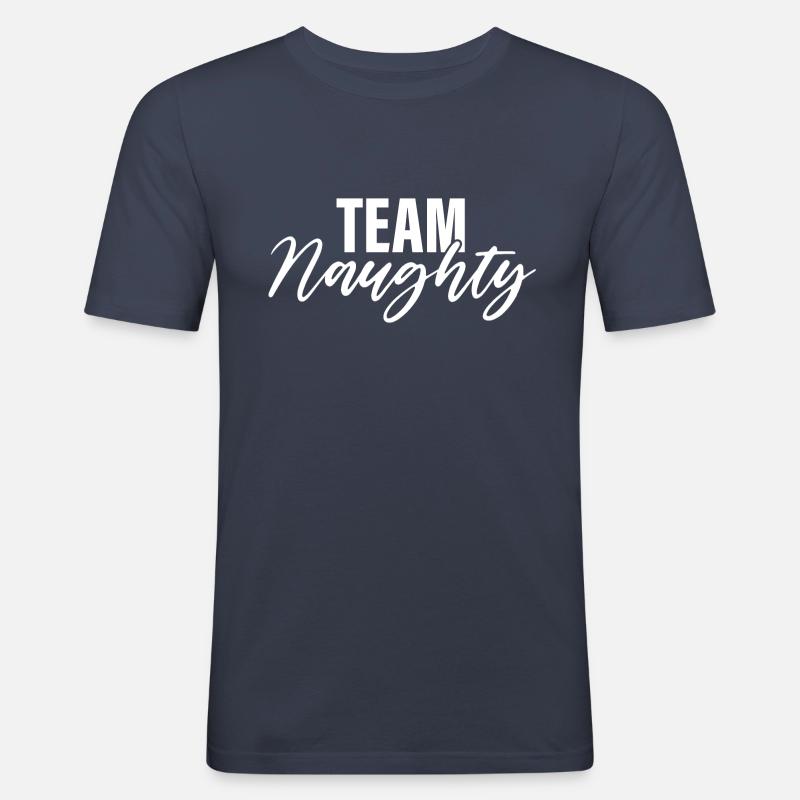 Team Frech - Männer Slim Fit T-Shirt - Navy