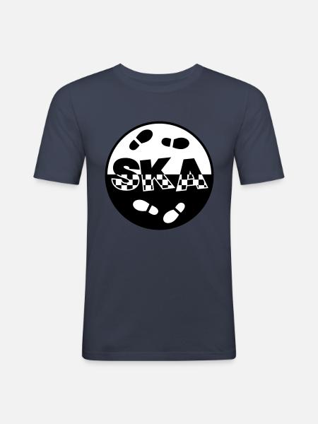 skacercle6 - Men's Slim Fit T-Shirt - navy