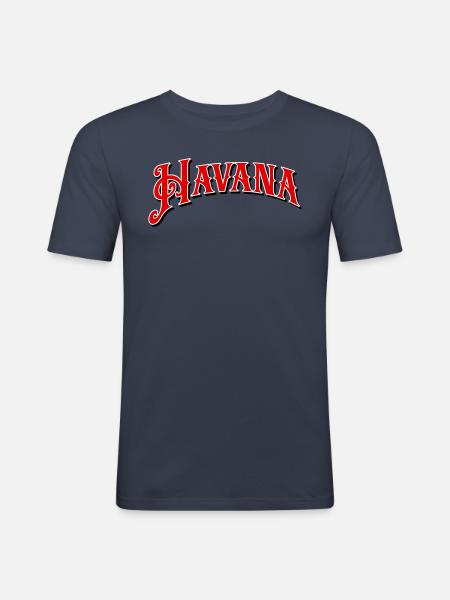 Havana! - Men's Slim Fit T-Shirt - navy