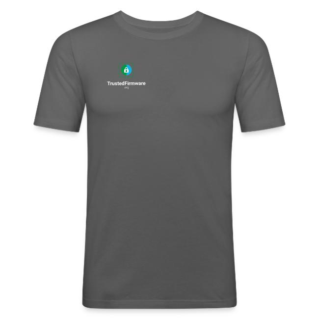 TrustedFirmware Logo vertical white