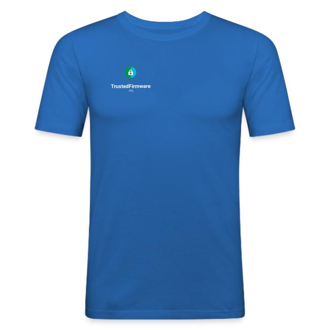 TrustedFirmware Logo vertical white