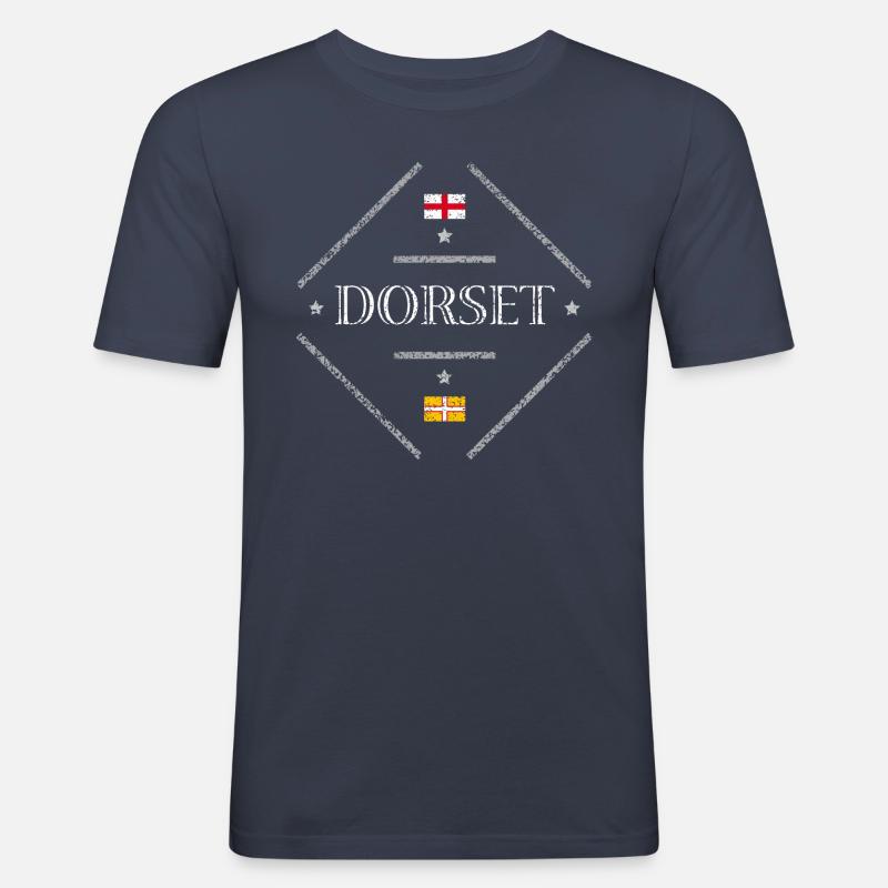 Dorset - Männer Slim Fit T-Shirt - Navy