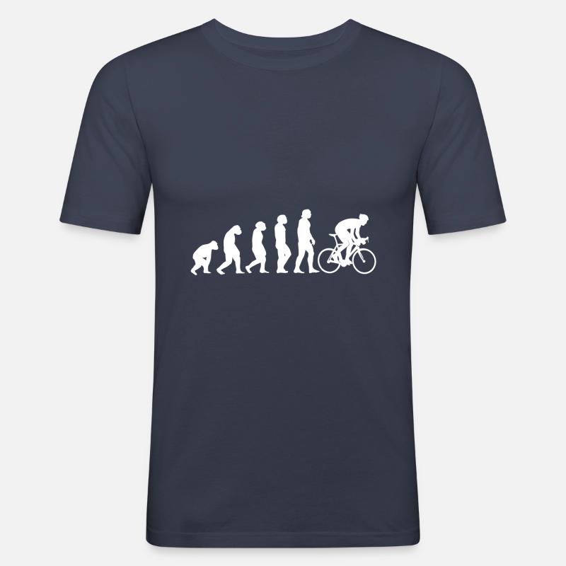 Cyclisme Cyclisme Évolution cyclisme - T-shirt près du corps Homme - bleu marine