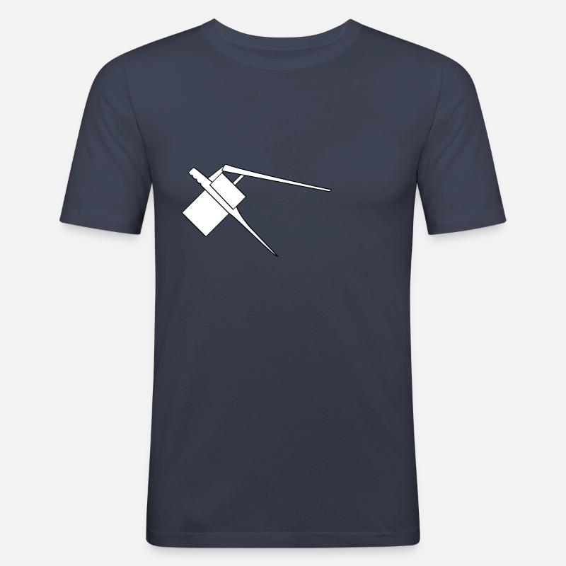 spaetzlespresse - Männer Slim Fit T-Shirt - Navy