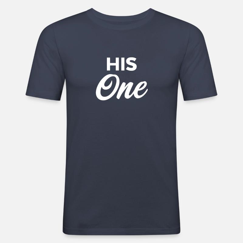 Sein Eins - Männer Slim Fit T-Shirt - Navy