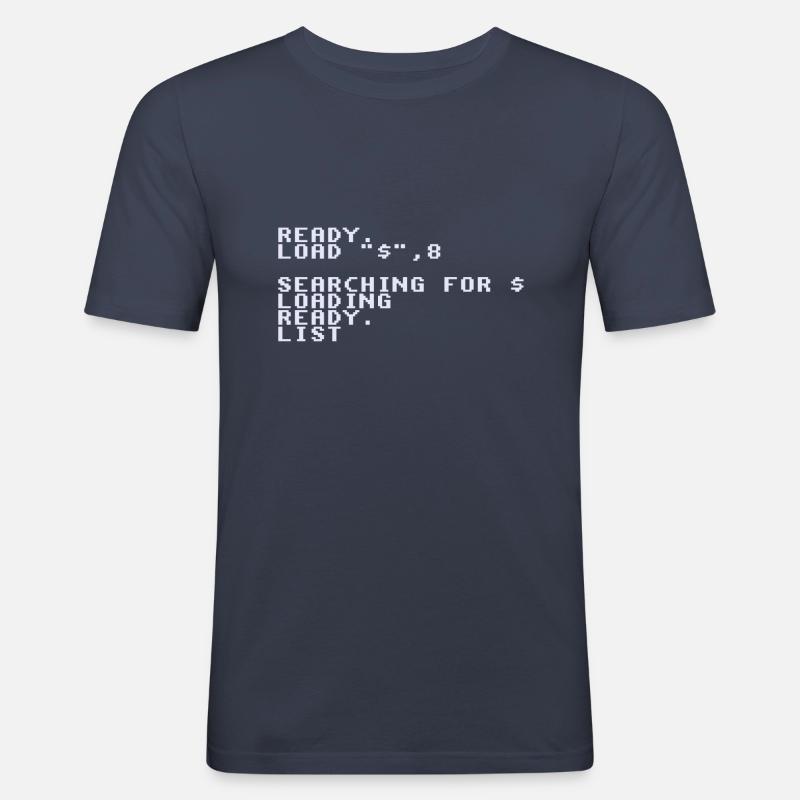 Load Dir - Männer Slim Fit T-Shirt - Navy