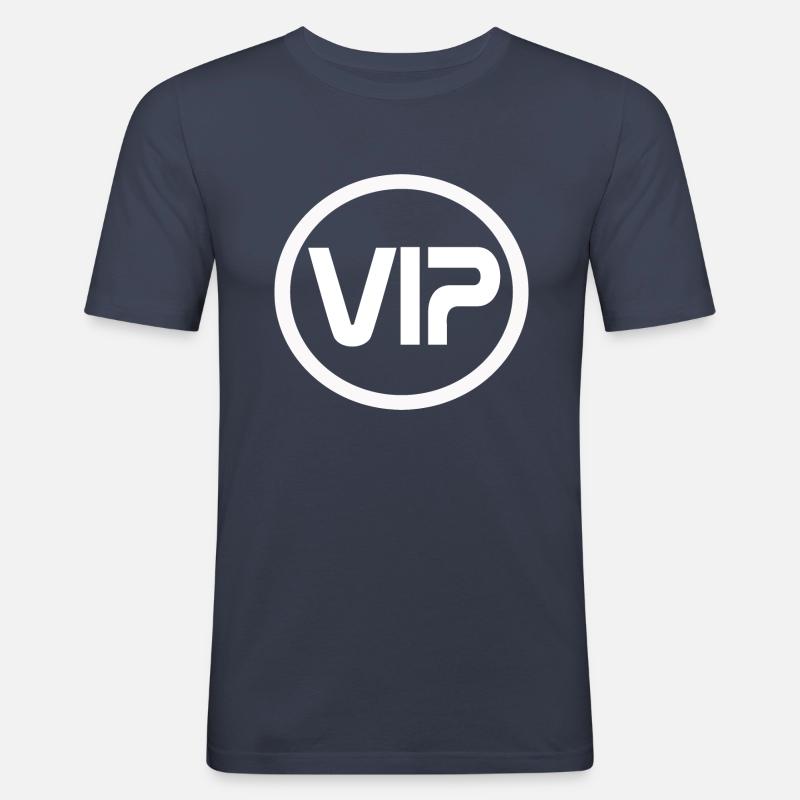 VIP Geschenk VIP - Männer Slim Fit T-Shirt - Navy