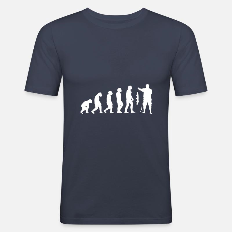 Evolution Fischer - Männer Slim Fit T-Shirt - Navy