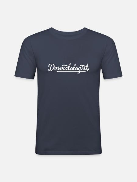 Dermatologist - Men's Slim Fit T-Shirt - navy
