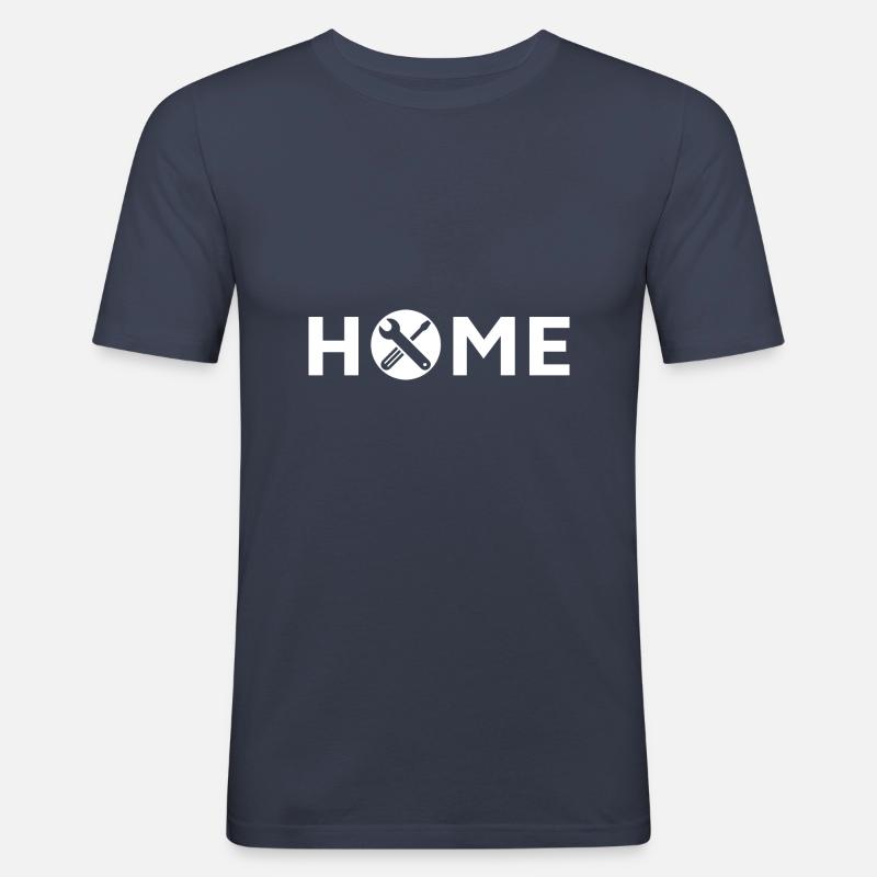 Workshop, studio, studio - Men's Slim Fit T-Shirt - navy