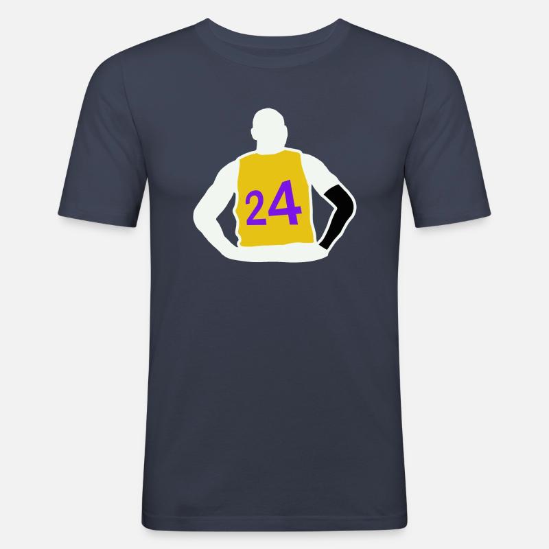 Legend - Männer Slim Fit T-Shirt - Navy
