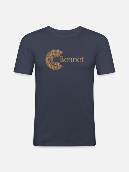 For Bennet - Men's Slim Fit T-Shirt - navy